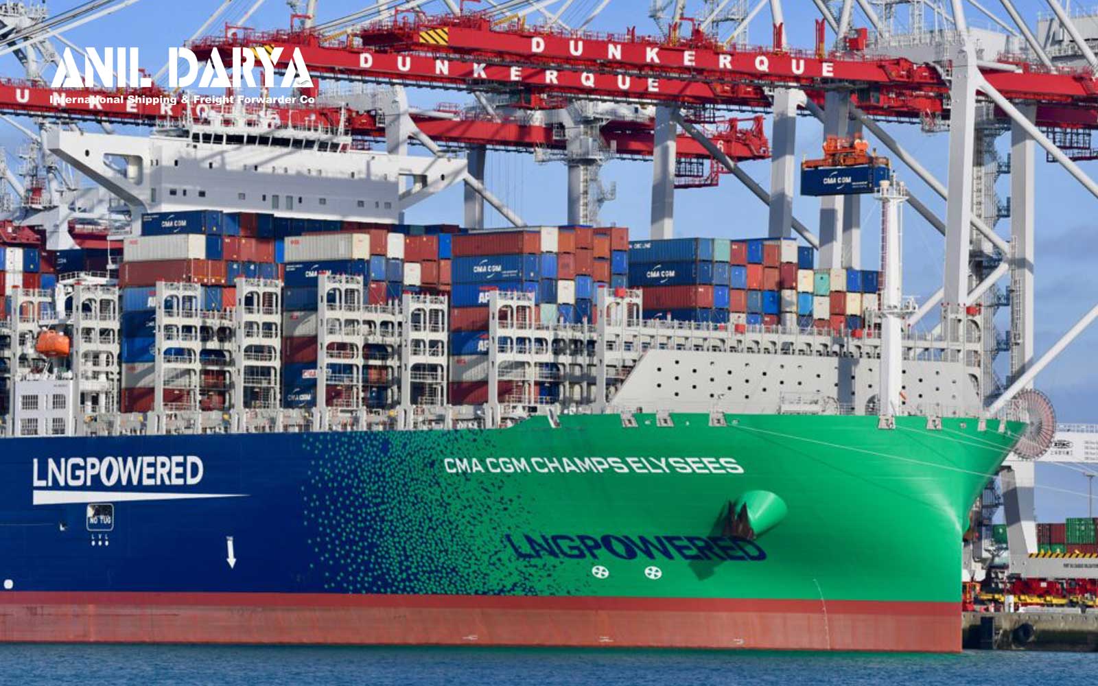 فرانسه ساخت ۱۶ کشتی کانتینری با سوخت سبز را به چین سفارش داد