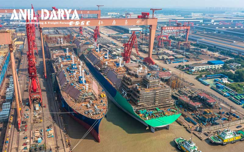 افزایش سفارش ساخت کشتی در یاردهای چینی