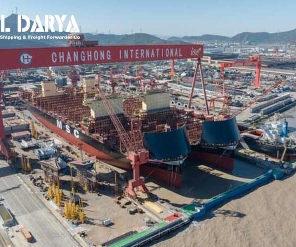 MSC غول‌های کانتینری دوگانه‌سوز را به چین سفارش داد