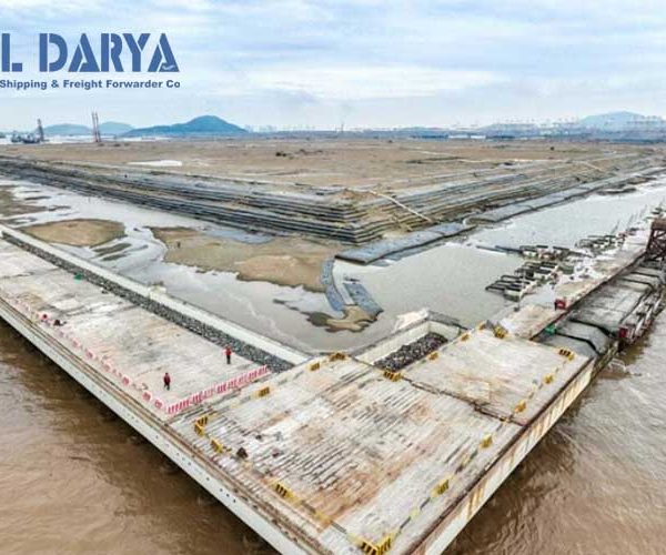 شانگهای بزرگترین ترمینال کانتینری خودکار دنیا را می‌سازد