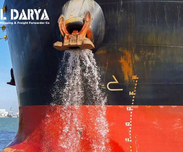 Environmental monitoring of ships' ballast water discharge in the country's ports