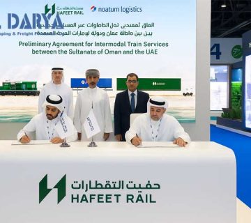 راه‌اندازی کریدور ریلی بین عمان و امارات برای تجارت کانتینری