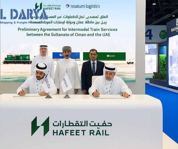 راه‌اندازی کریدور ریلی بین عمان و امارات برای تجارت کانتینری