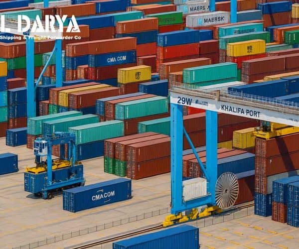 توسعه ۵۰ درصدی ظرفیت ترمینال کانتینری بندر خلیفه امارات