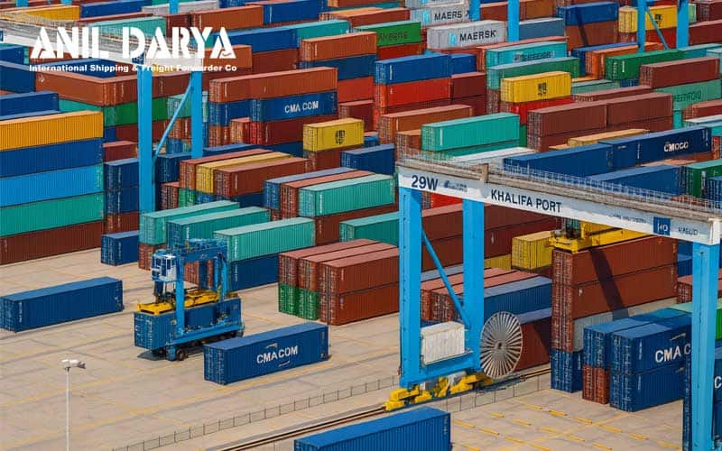 توسعه ۵۰ درصدی ظرفیت ترمینال کانتینری بندر خلیفه امارات