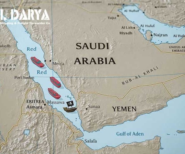 توقف حملات به کشتی‌های عبوری از دریای سرخ