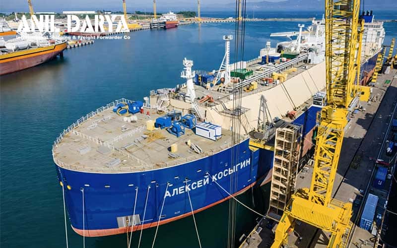 روسیه با نخستین کشتی LNG بومی، یک گام بزرگ در صادرات گاز برداشت