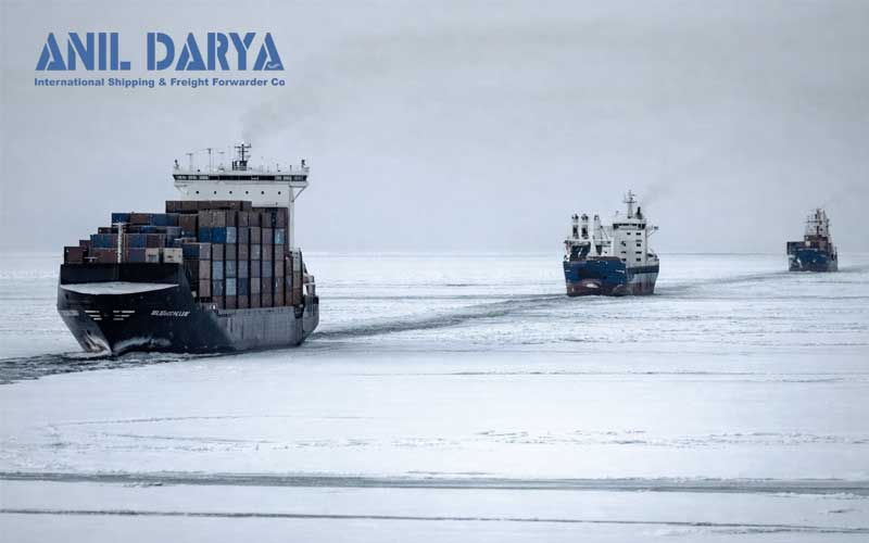 رکورد جدید چین در ترانزیت از کریدور قطب شمال در سال ۲۰۲۵